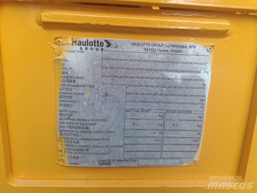 Haulotte OPTIMUM 8 Makasli platformlar