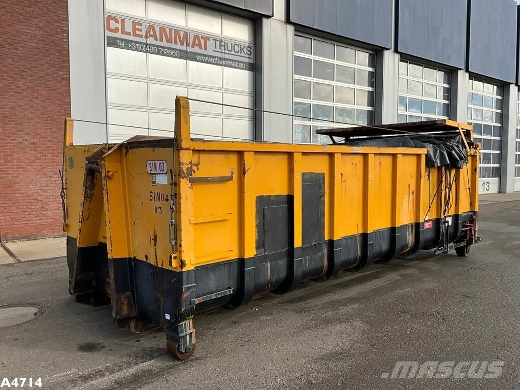  Container 20m³ Özel amaçlı konteynerler