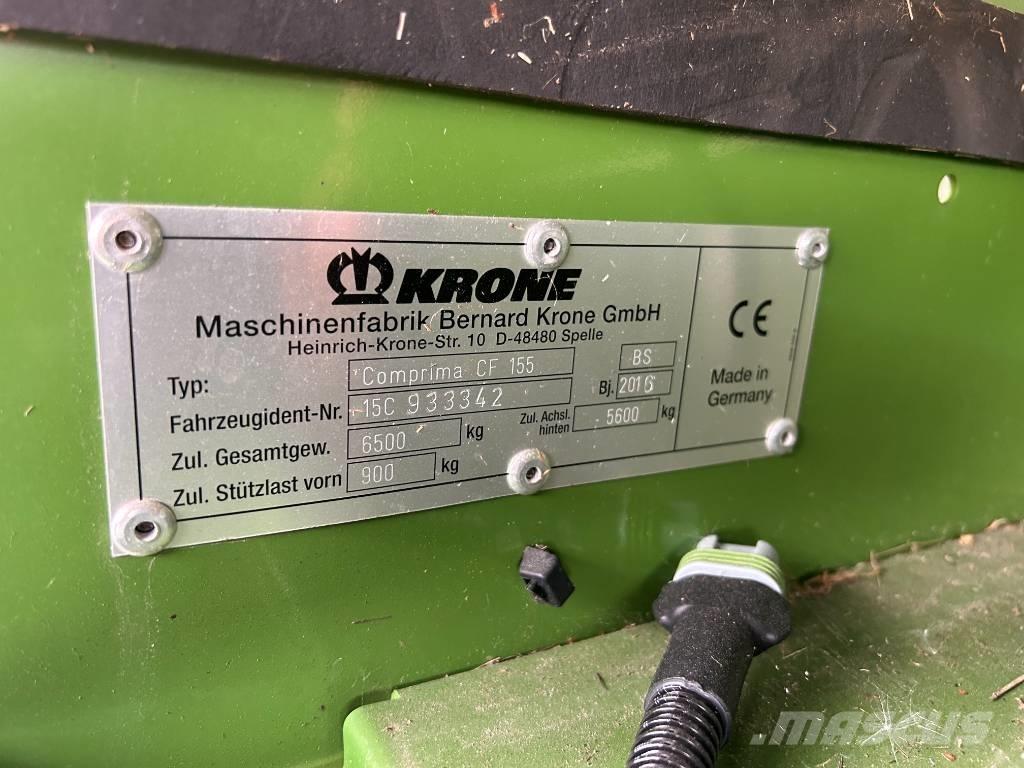 Krone CF155XC Rulo balya makinalari