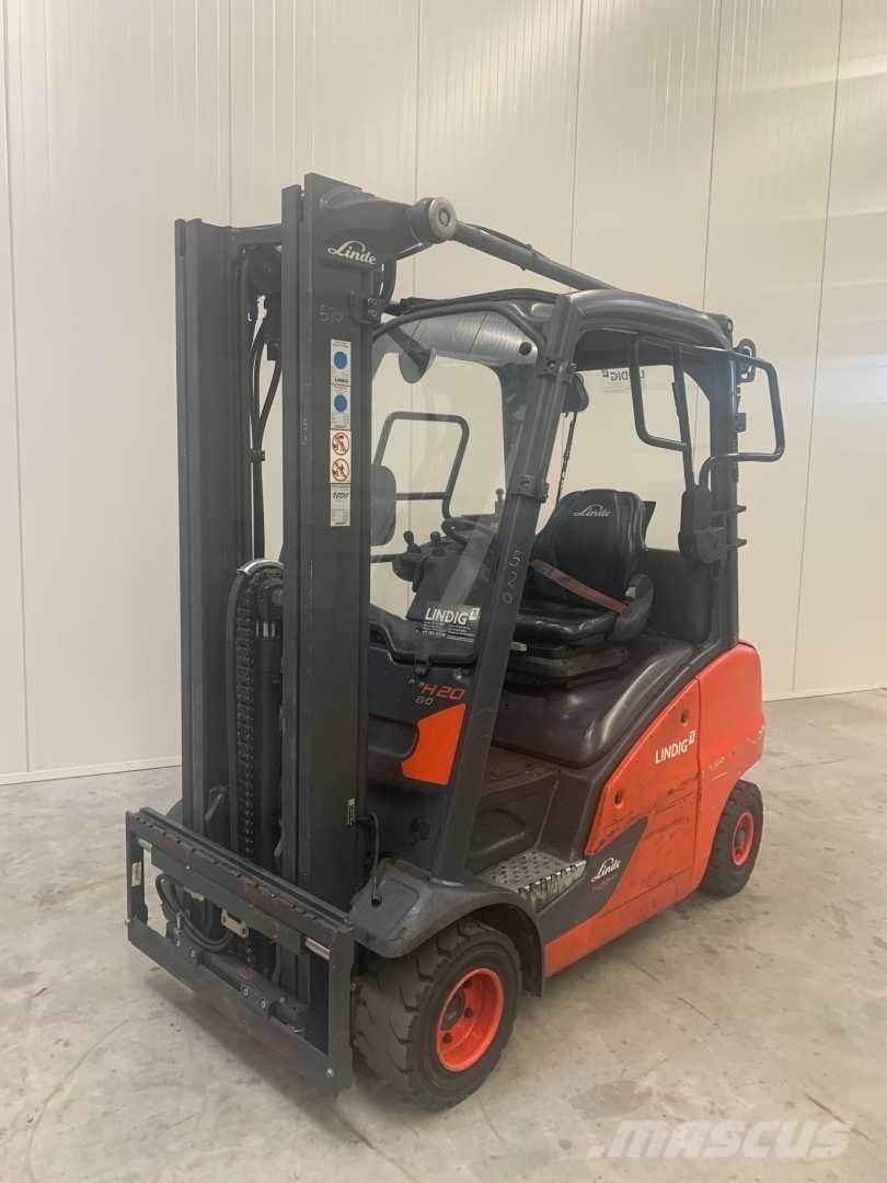 Linde H20T LPG'li forkliftler