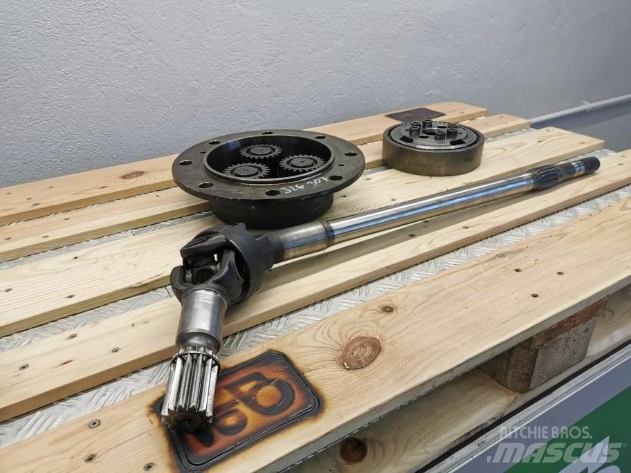 JLG 307 portal axle Akslar