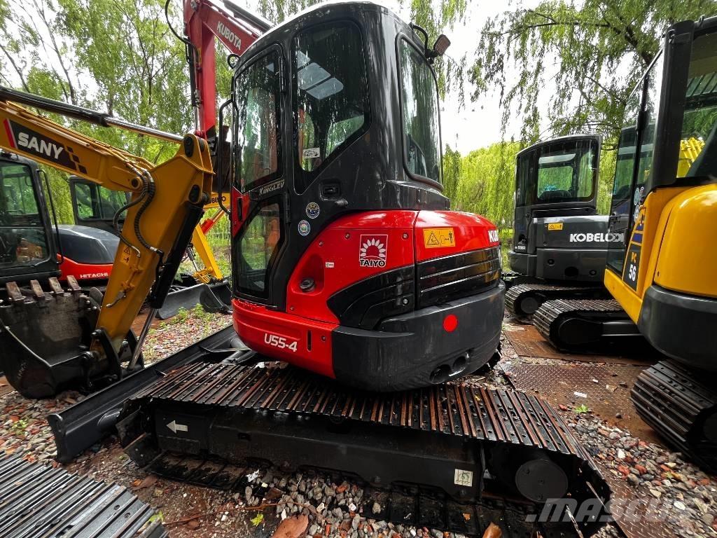 Kubota U 55-4 Mini ekskavatörler, 7 tona dek