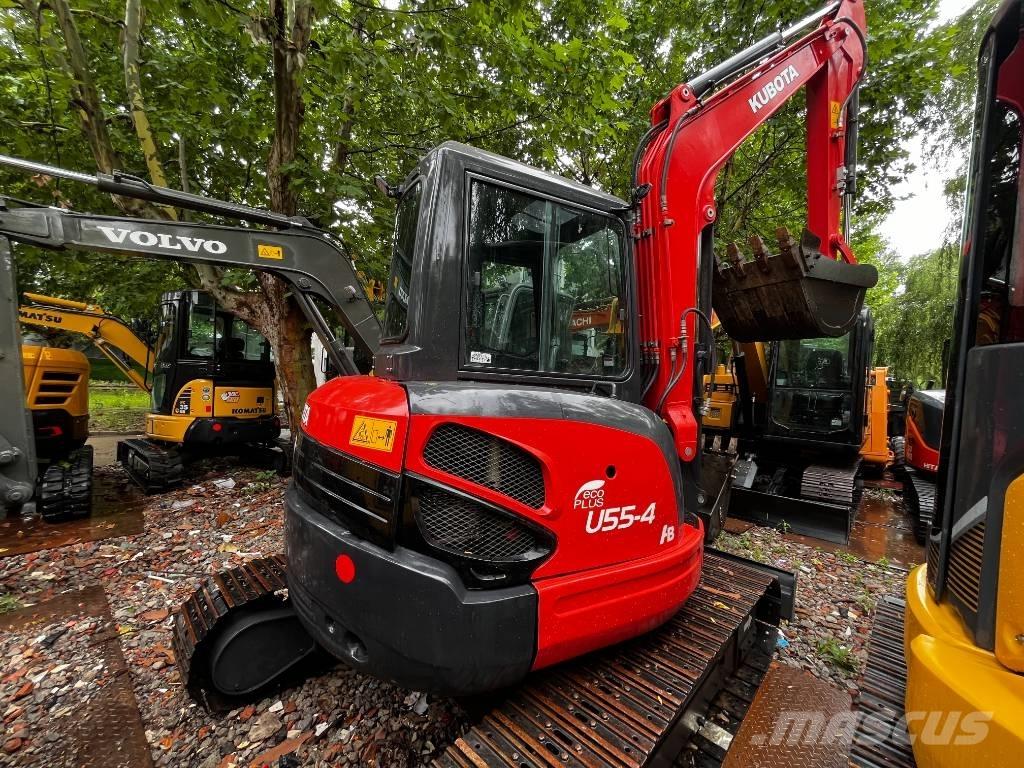 Kubota U 55-4 Mini ekskavatörler, 7 tona dek
