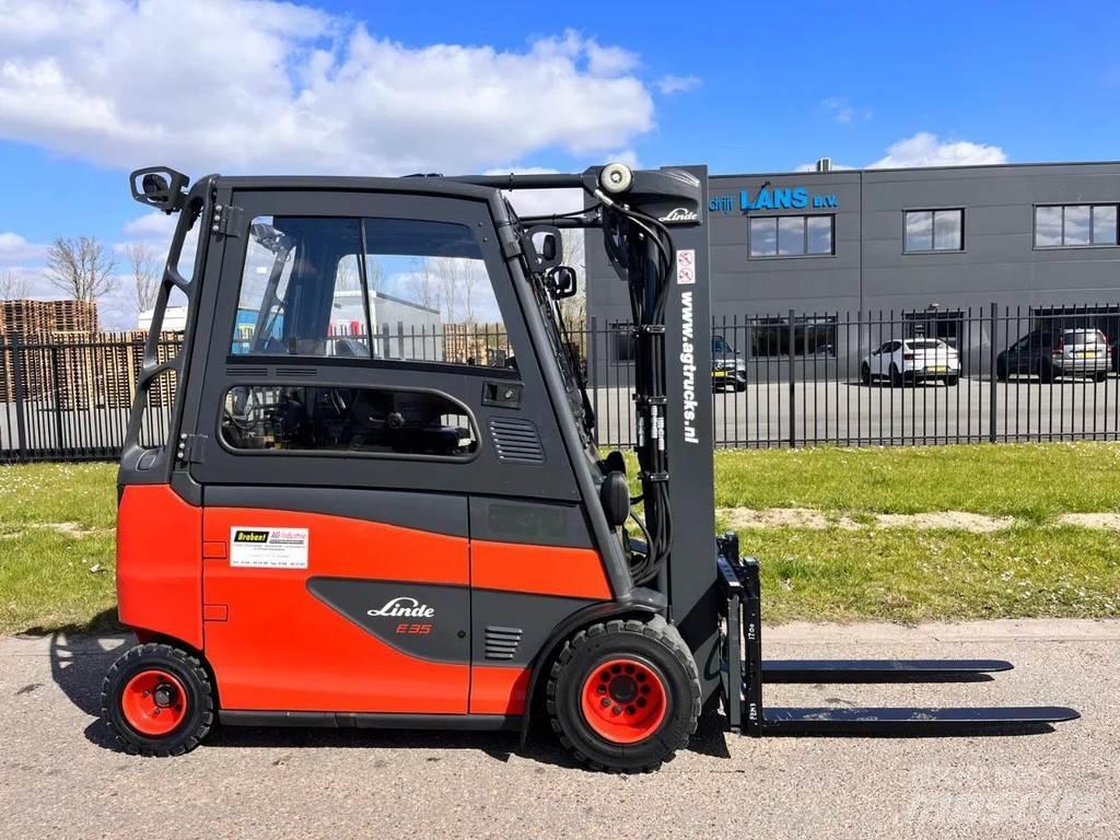 Linde E35HL-01 Elektrikli forkliftler