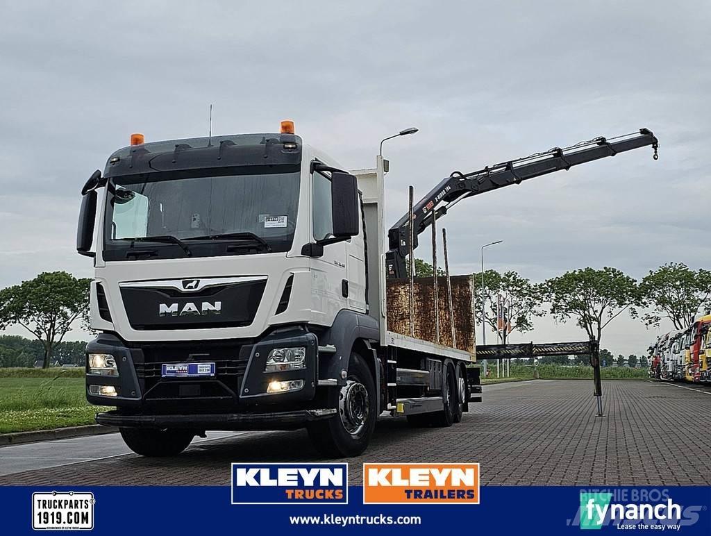 MAN 26.460 TGS Flatbed kamyonlar