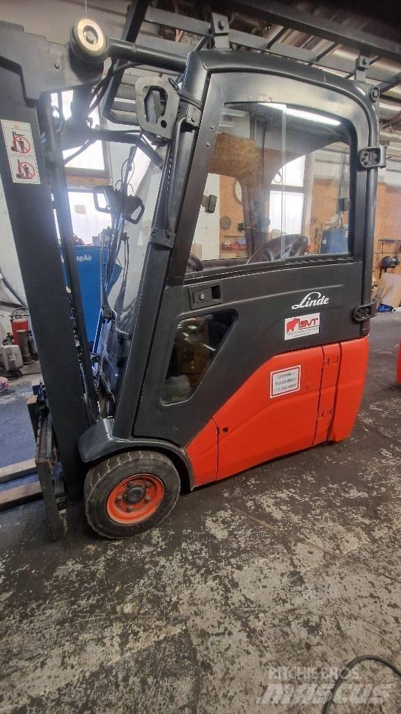 Linde E 16 Elektrikli forkliftler