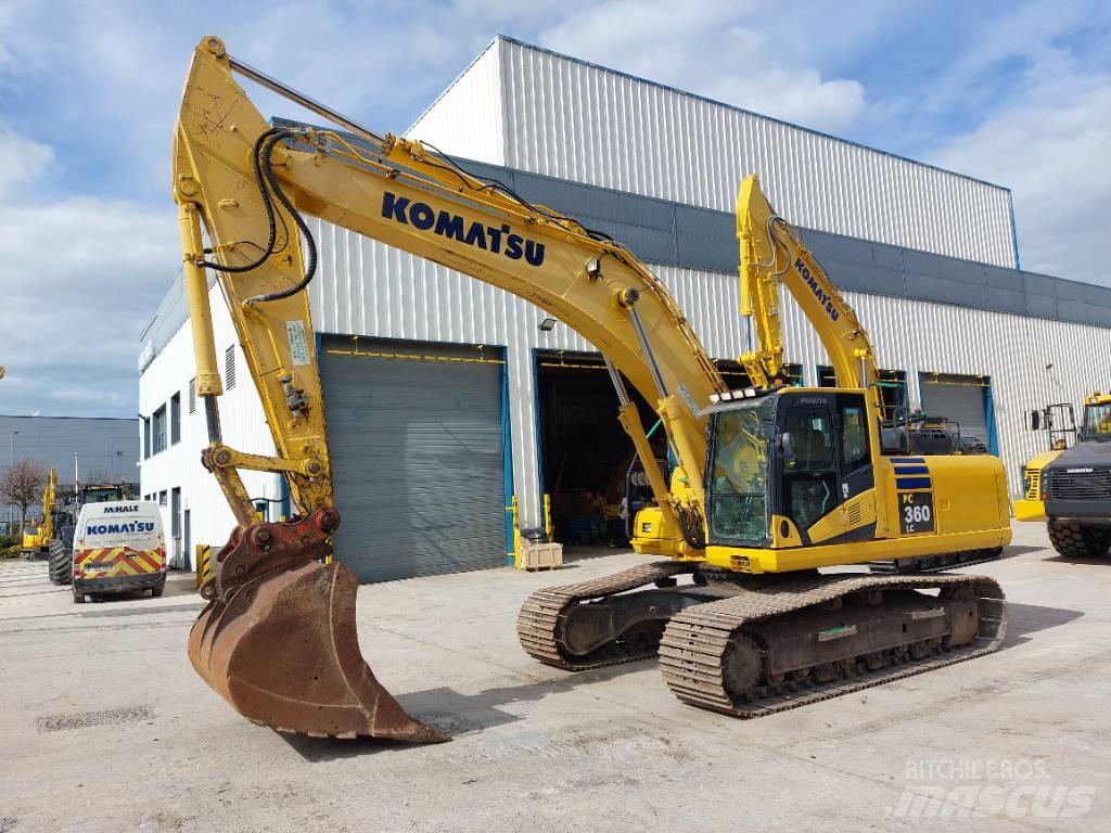 Komatsu PC360LC-10 Paletli ekskavatörler