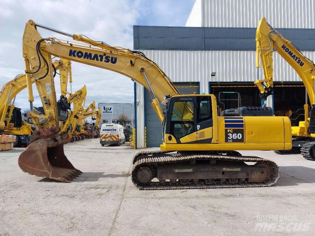 Komatsu PC360LC-10 Paletli ekskavatörler