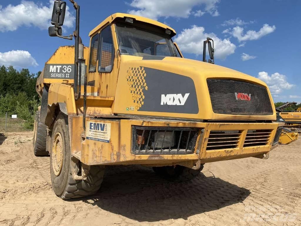 Moxy MT 36 II Belden kirma kaya kamyonu