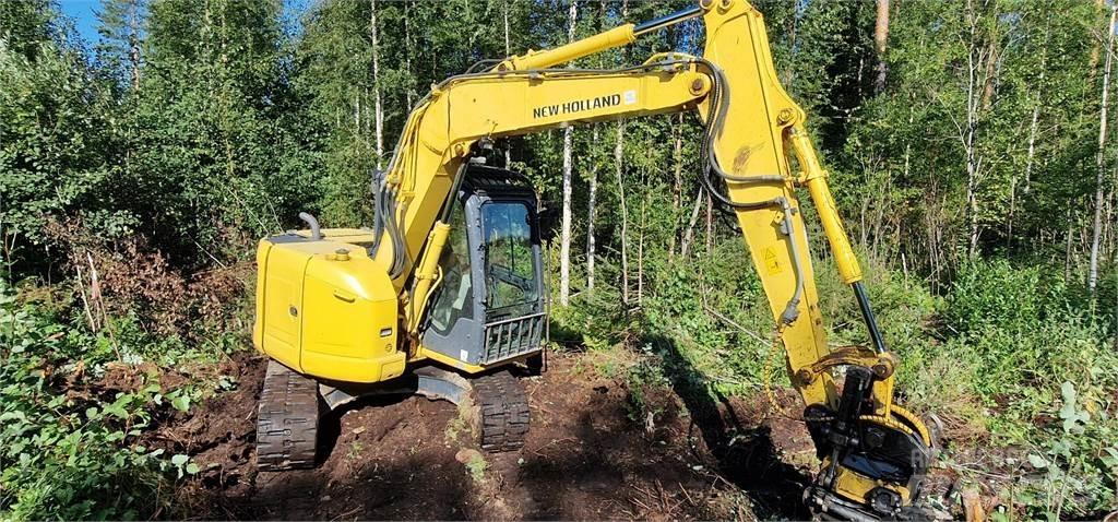 New Holland E75CSR Paletli ekskavatörler