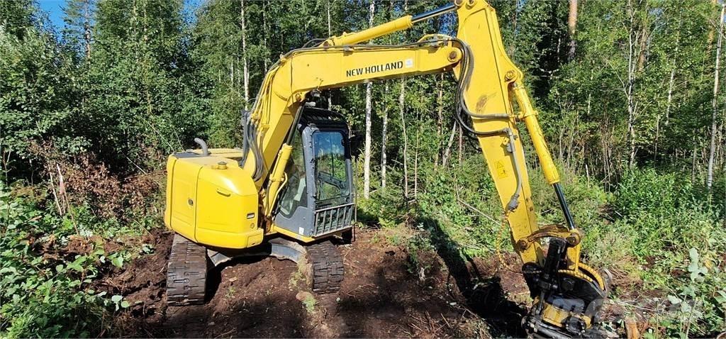 New Holland E75CSR Paletli ekskavatörler