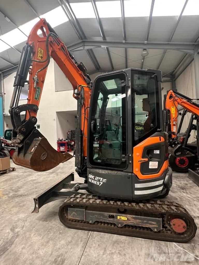 Doosan DX 27 Z Mini ekskavatörler, 7 tona dek