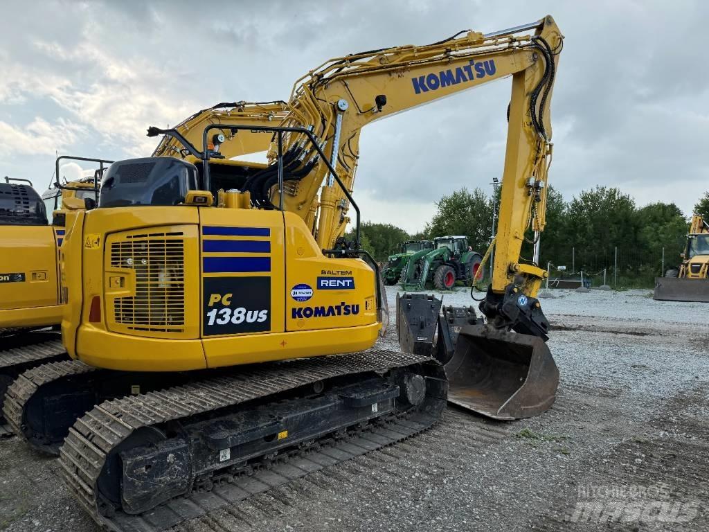 Komatsu PC138US-11E0 Paletli ekskavatörler