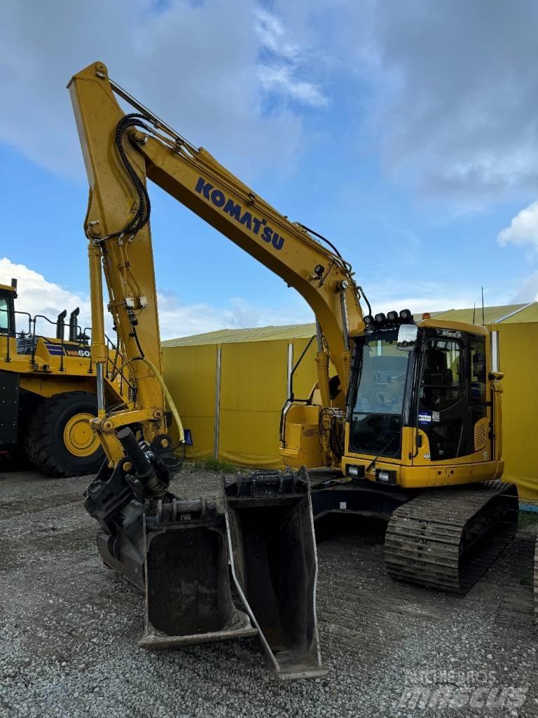 Komatsu PC138US-11E0 Paletli ekskavatörler