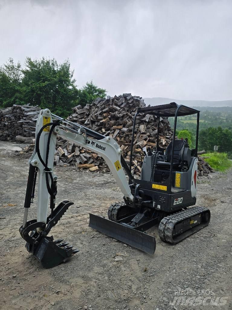 Bobcat E 20 Mini ekskavatörler, 7 tona dek