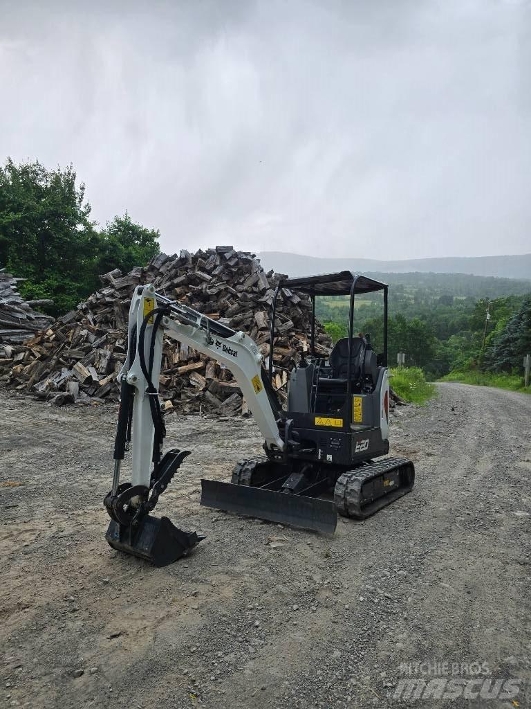 Bobcat E 20 Mini ekskavatörler, 7 tona dek