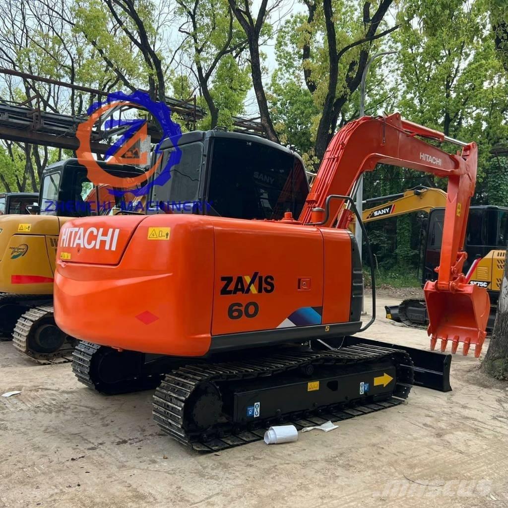 Hitachi ZX 60 Mini ekskavatörler, 7 tona dek