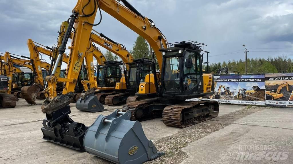 JCB JS 130 LC Paletli ekskavatörler