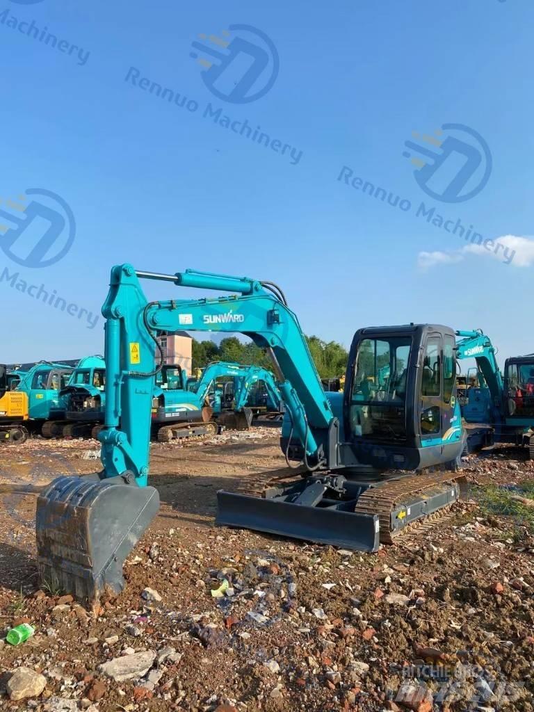 Sunward SWE70 Mini ekskavatörler, 7 tona dek