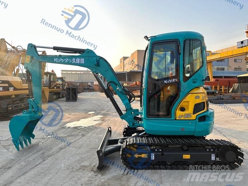 Kubota U 35 Mini ekskavatörler, 7 tona dek