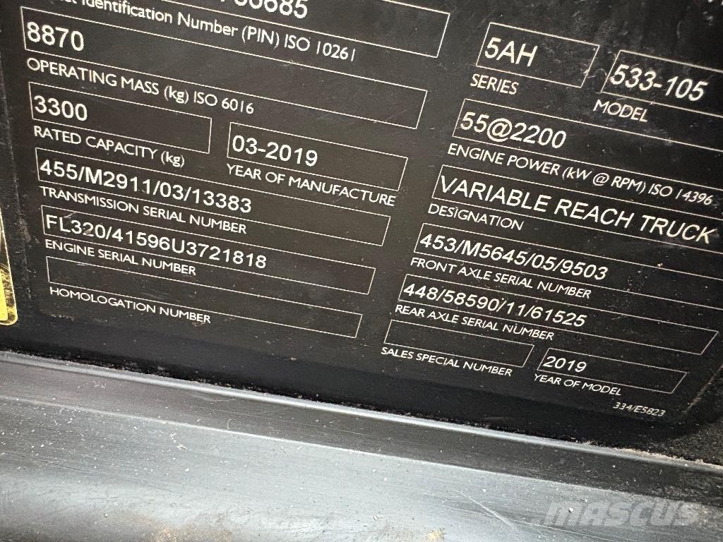 JCB 533-105 Teleskopik yükleyiciler