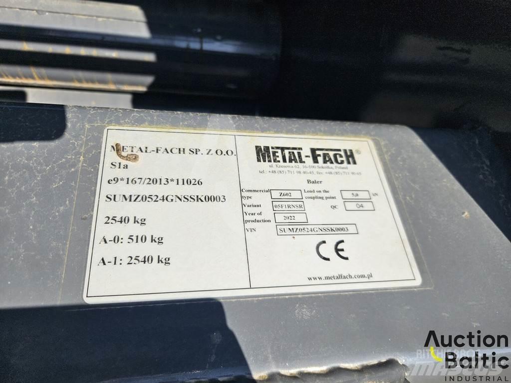 Metal-Fach Z 602 Diger yükleme ve kazma ekipmanlari