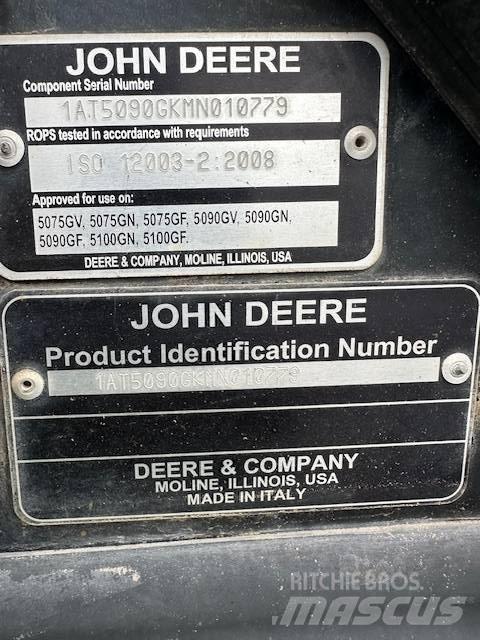 John Deere 5090 GN Traktörler