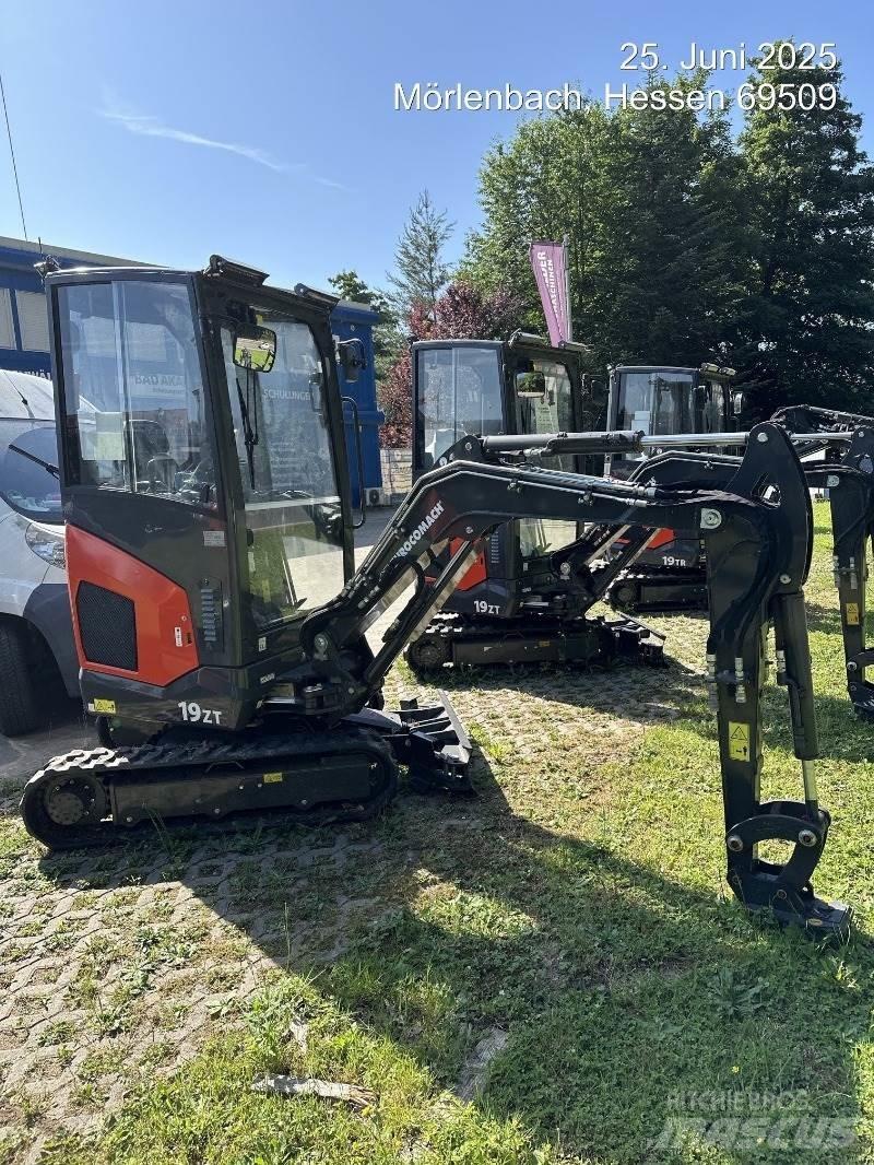 Eurocomach 19ZT Mini ekskavatörler, 7 tona dek