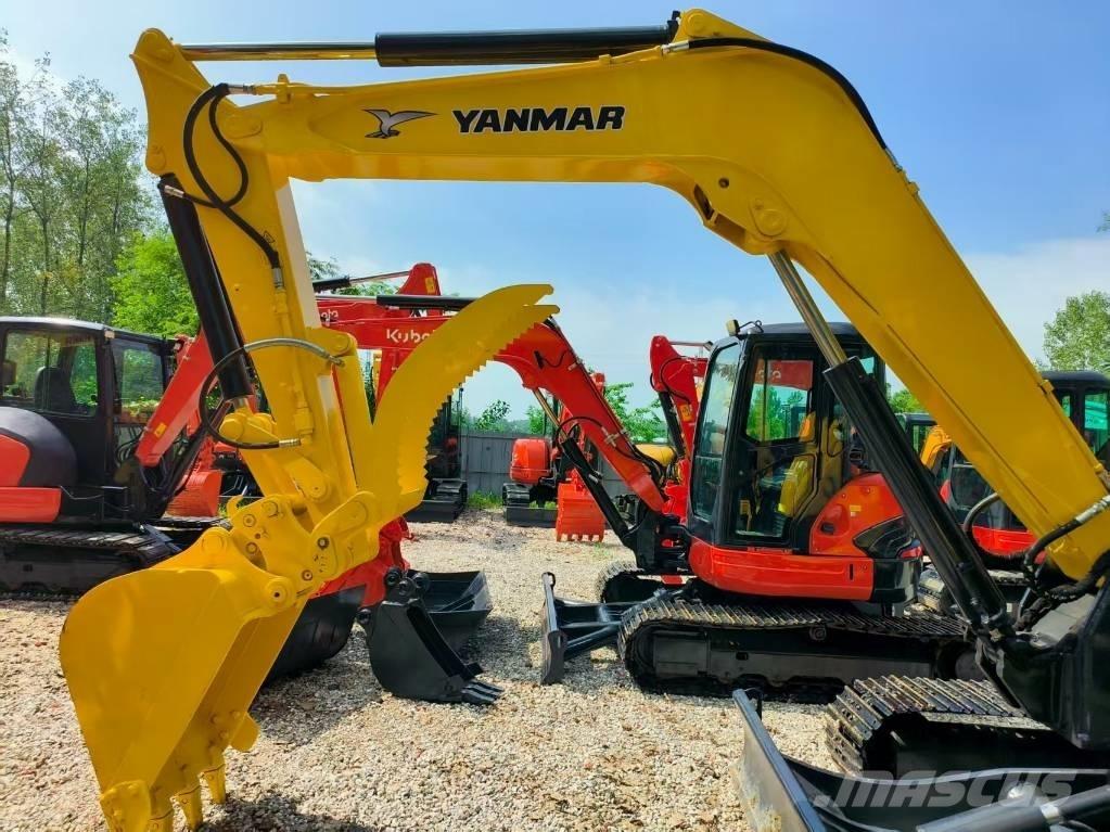 Yanmar Vio 75 Mini ekskavatörler, 7 tona dek