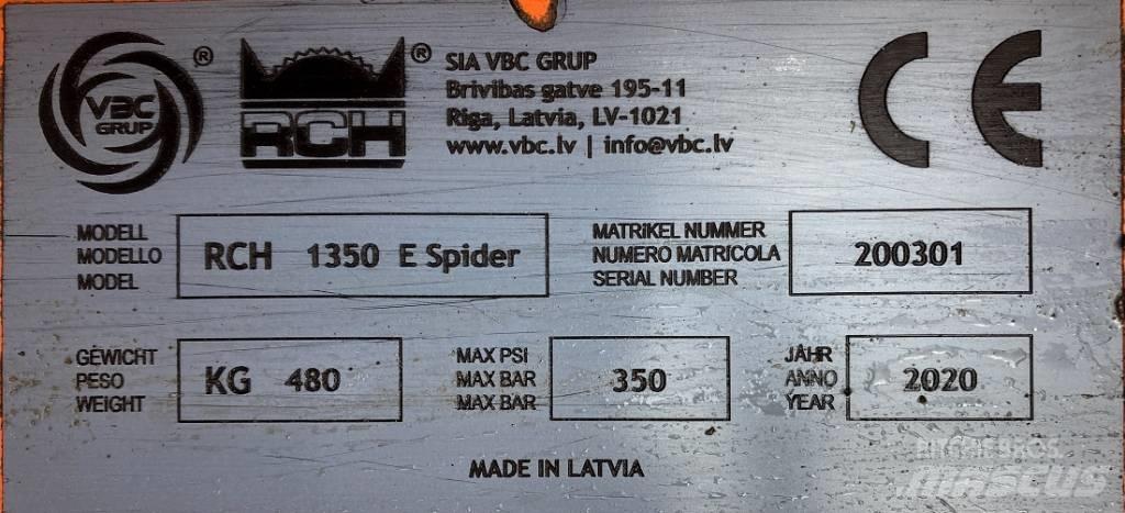  VBC 1350E Spider Diger parçalar