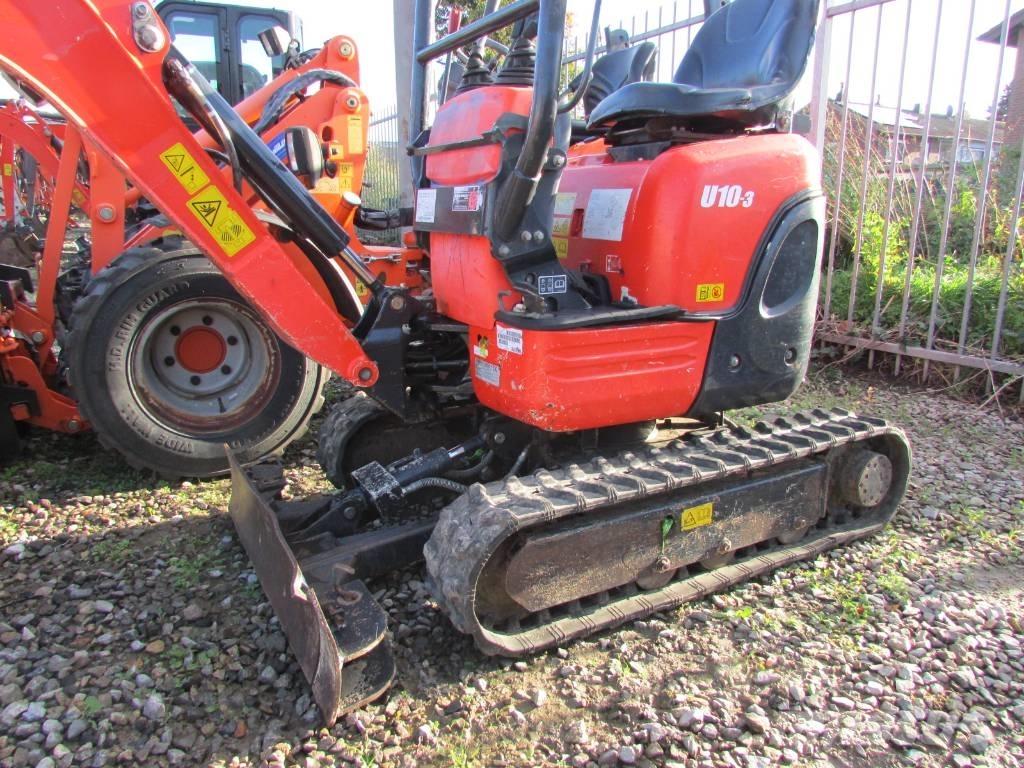 Kubota U 10-3 Mini ekskavatörler, 7 tona dek