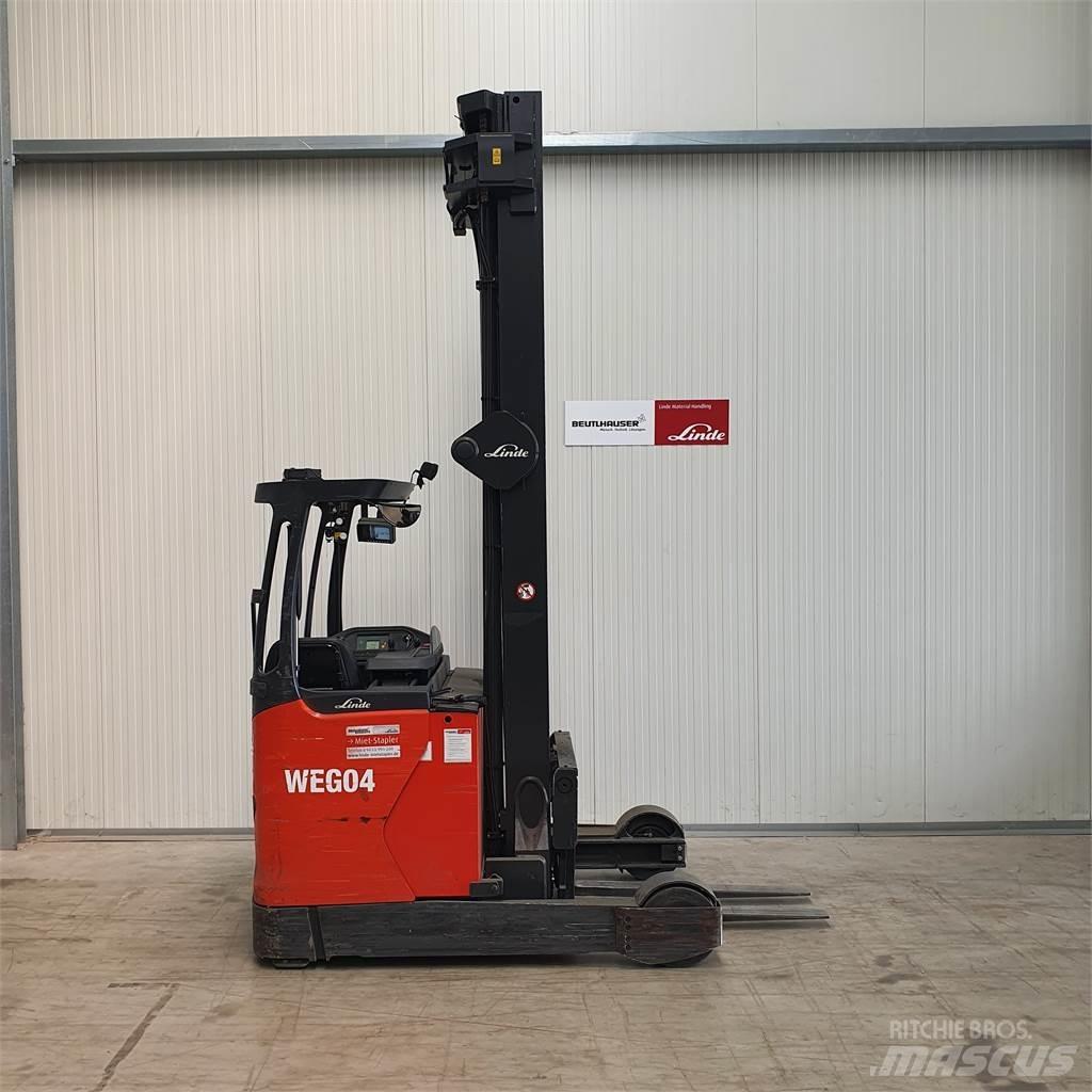 Linde R20HD Reach truck - depo içi istif araçları