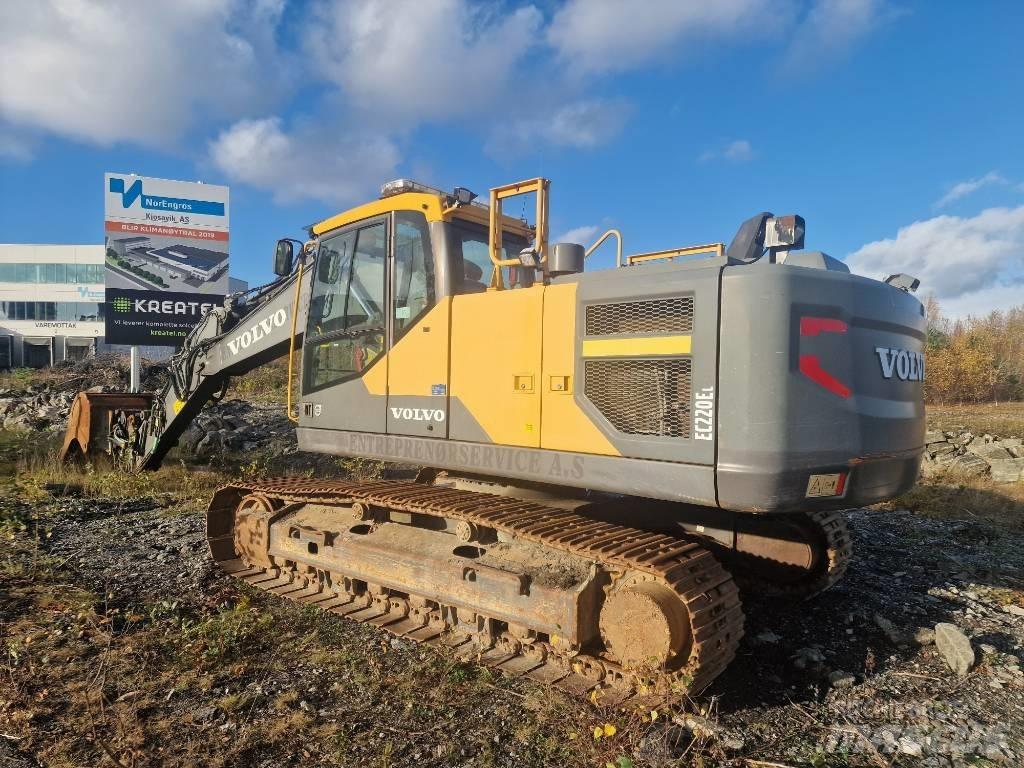 Volvo 220E Paletli ekskavatörler