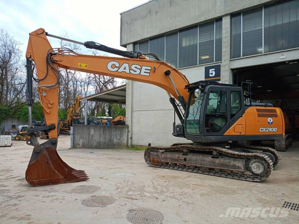 CASE CX 210 D Paletli ekskavatörler