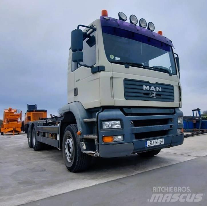 MAN TGA 26.363 Vinçli kamyonlar