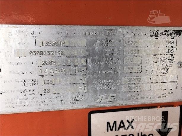 JLG 1350 SJP Teleskopik personel platformları