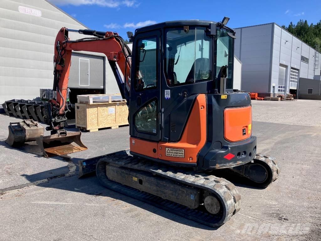 Hitachi ZX 55 U-5 Mini ekskavatörler, 7 tona dek