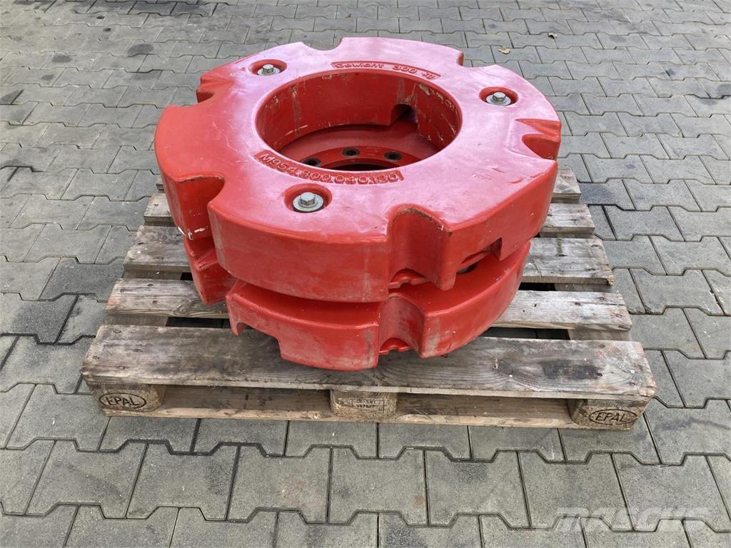 Fendt 2x 300 kg Diger tarim makinalari