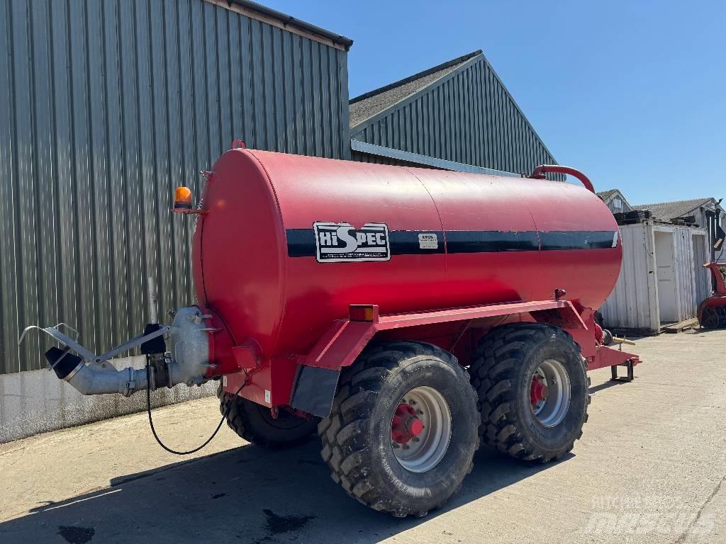 Hi-Spec 2500 Tanker Sivi gübre ve ilaç tankerleri