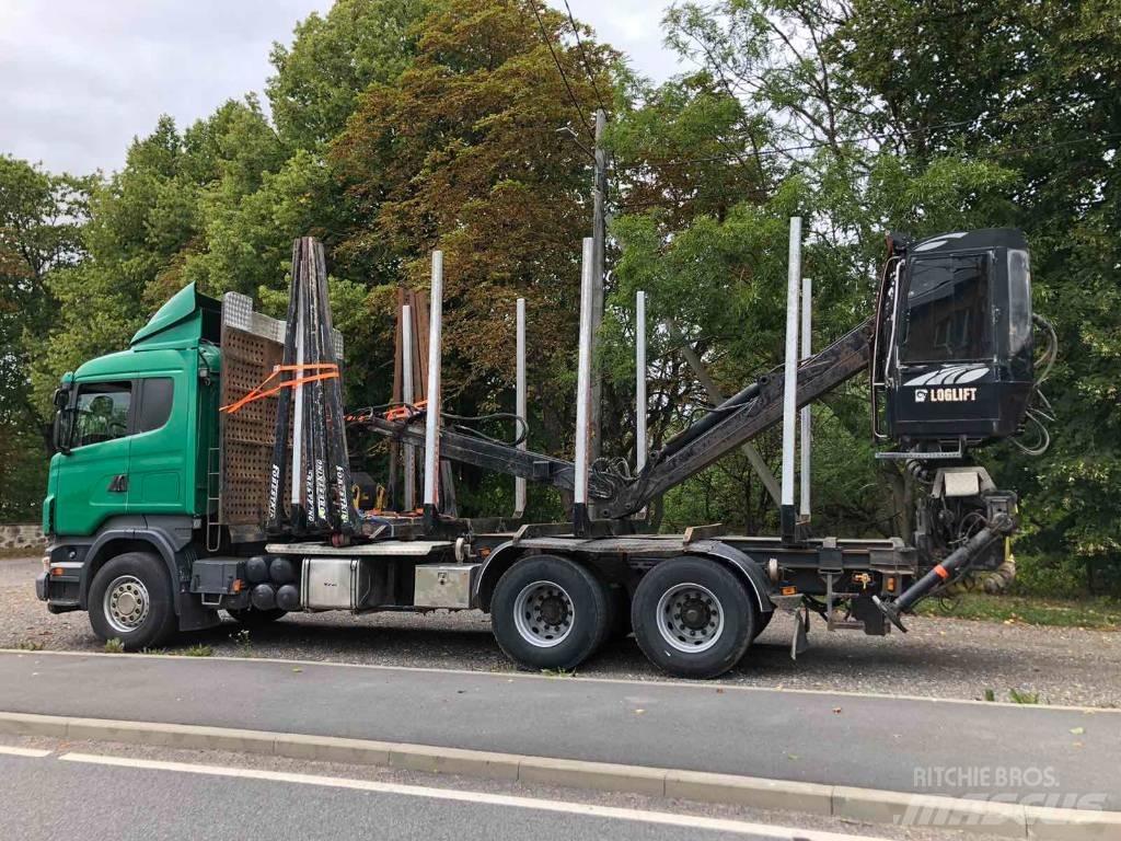 Scania R 480 Tomruk kamyonlari