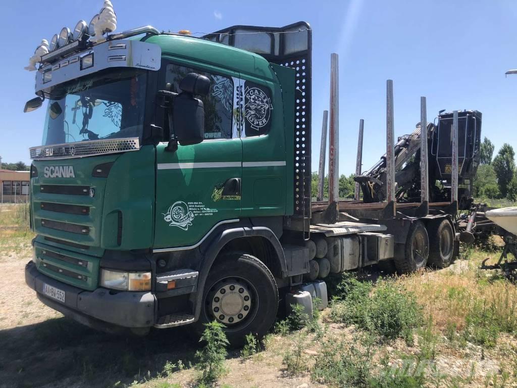 Scania R 480 Tomruk kamyonlari