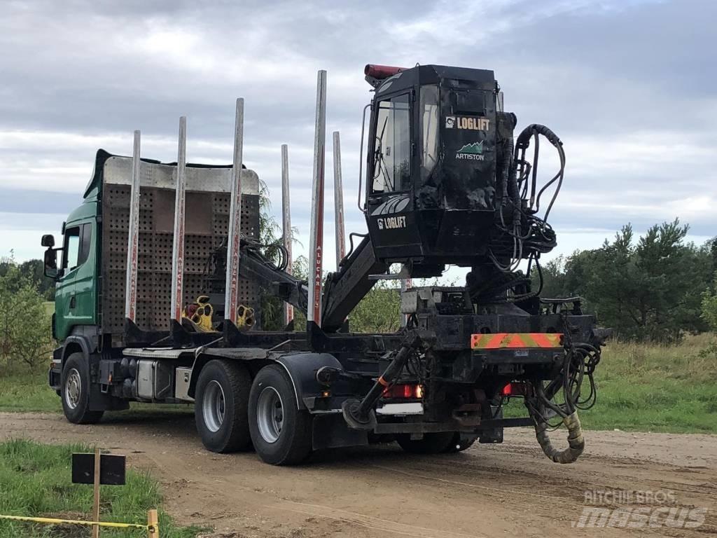 Scania R 480 Tomruk kamyonlari