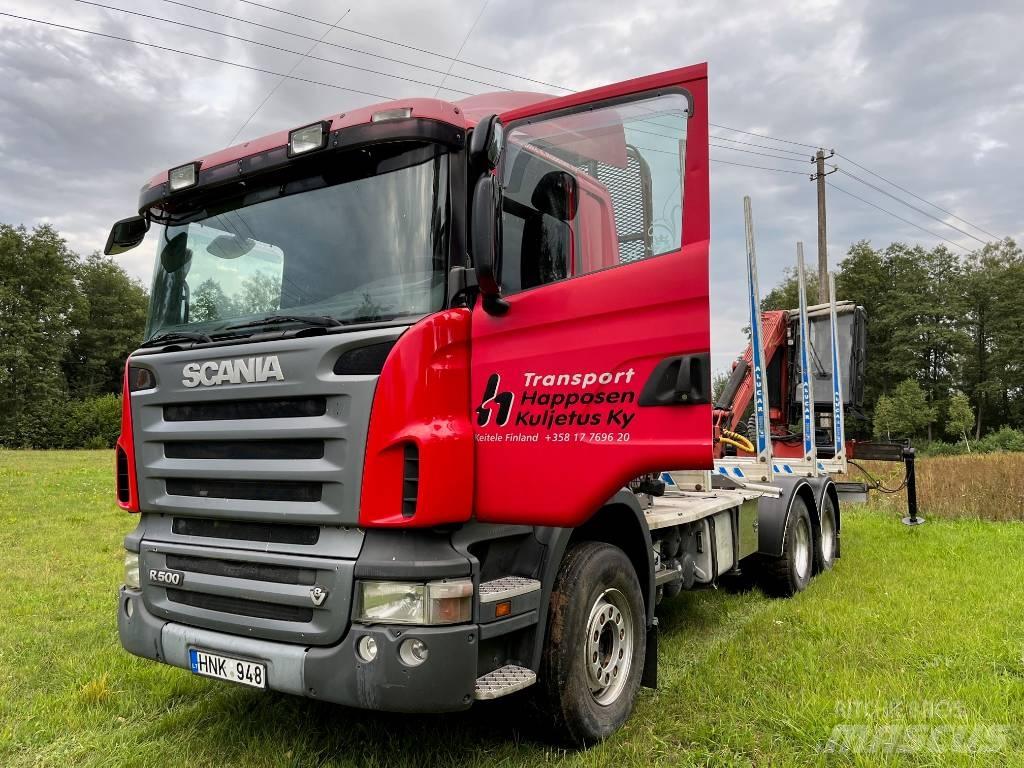Scania R 500 Tomruk kamyonlari