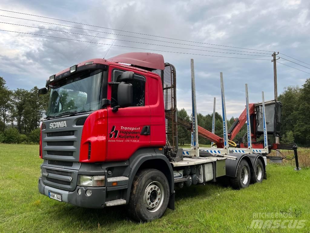 Scania R 500 Tomruk kamyonlari