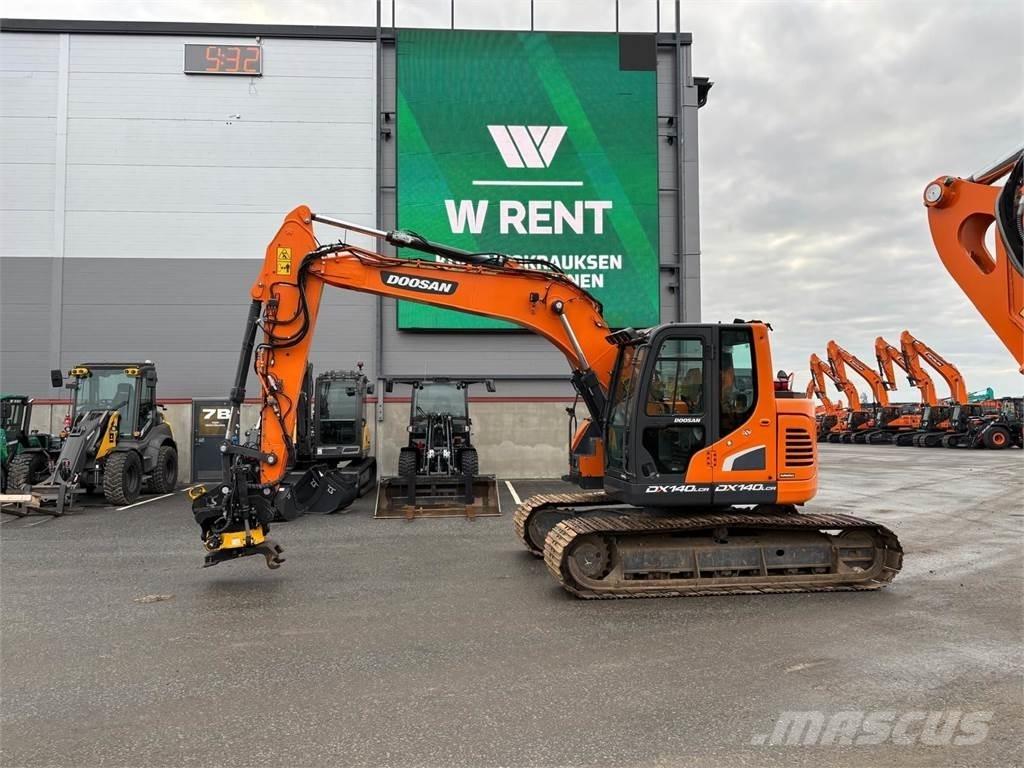 Doosan DX140LCR-5 Paletli ekskavatörler