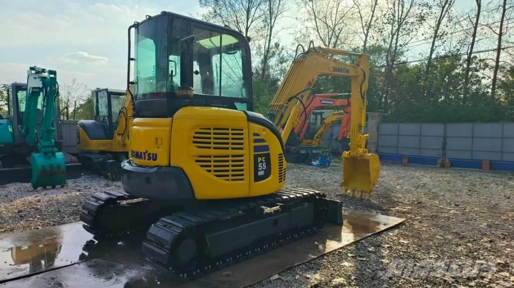 Komatsu PC 55 MR-3 Mini ekskavatörler, 7 tona dek