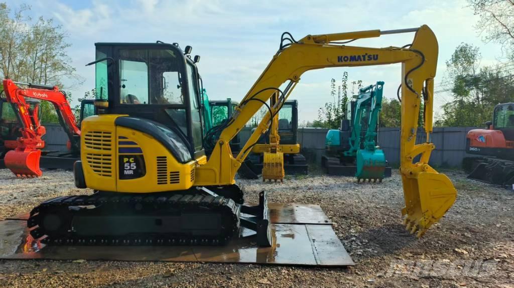 Komatsu PC 55 MR-3 Mini ekskavatörler, 7 tona dek