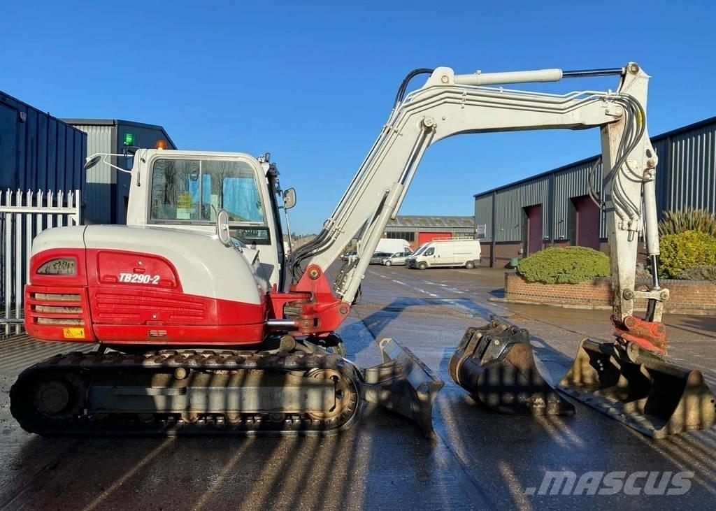 Takeuchi TB 290 Midi ekskavatörler 7 - 12 t