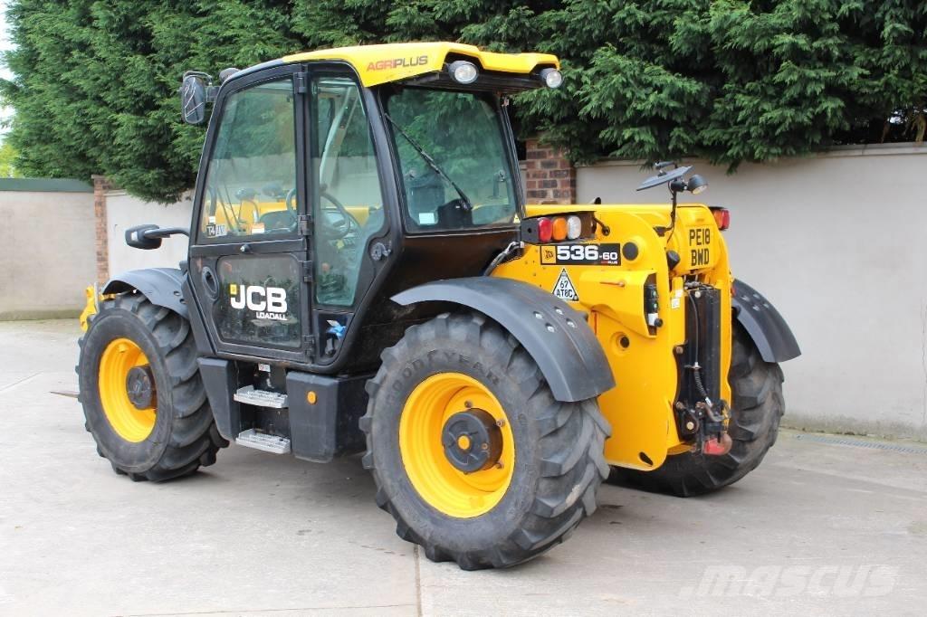JCB 536-60 Agri-Plus Tarimsal teleskopik yükleyiciler