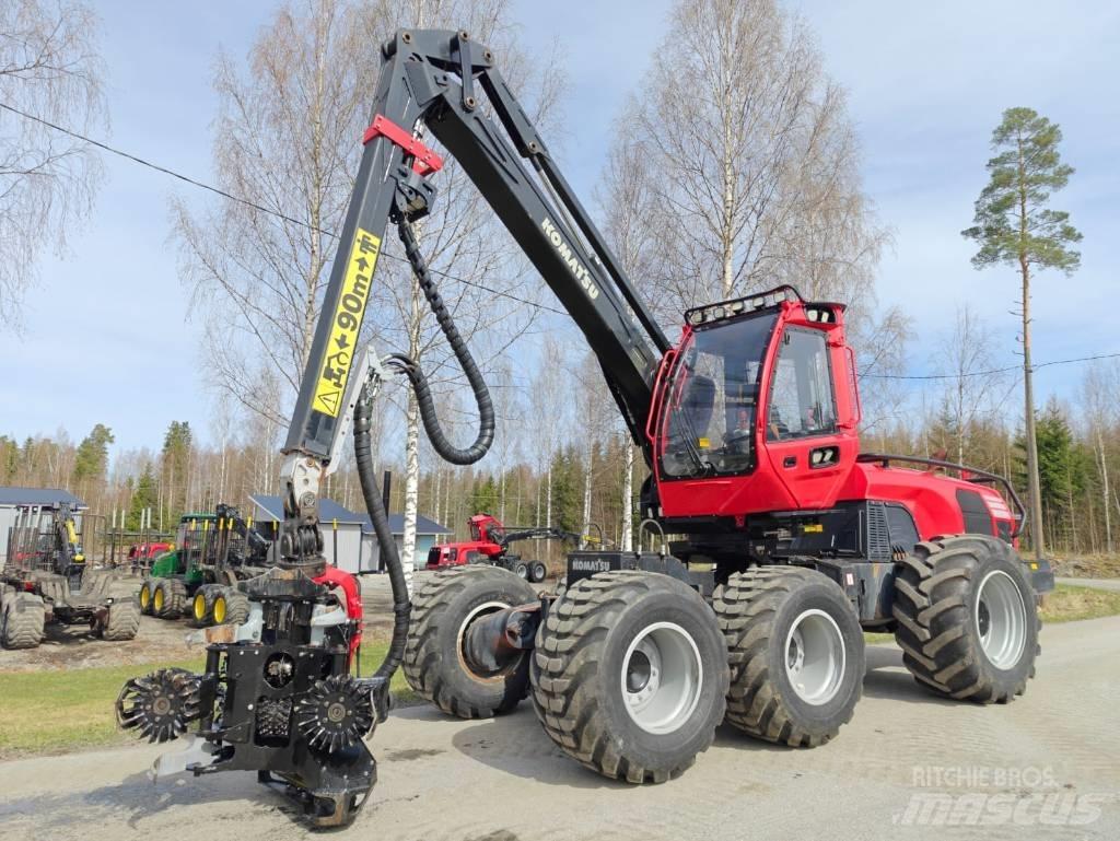 Komatsu 911 Biçerdöverler